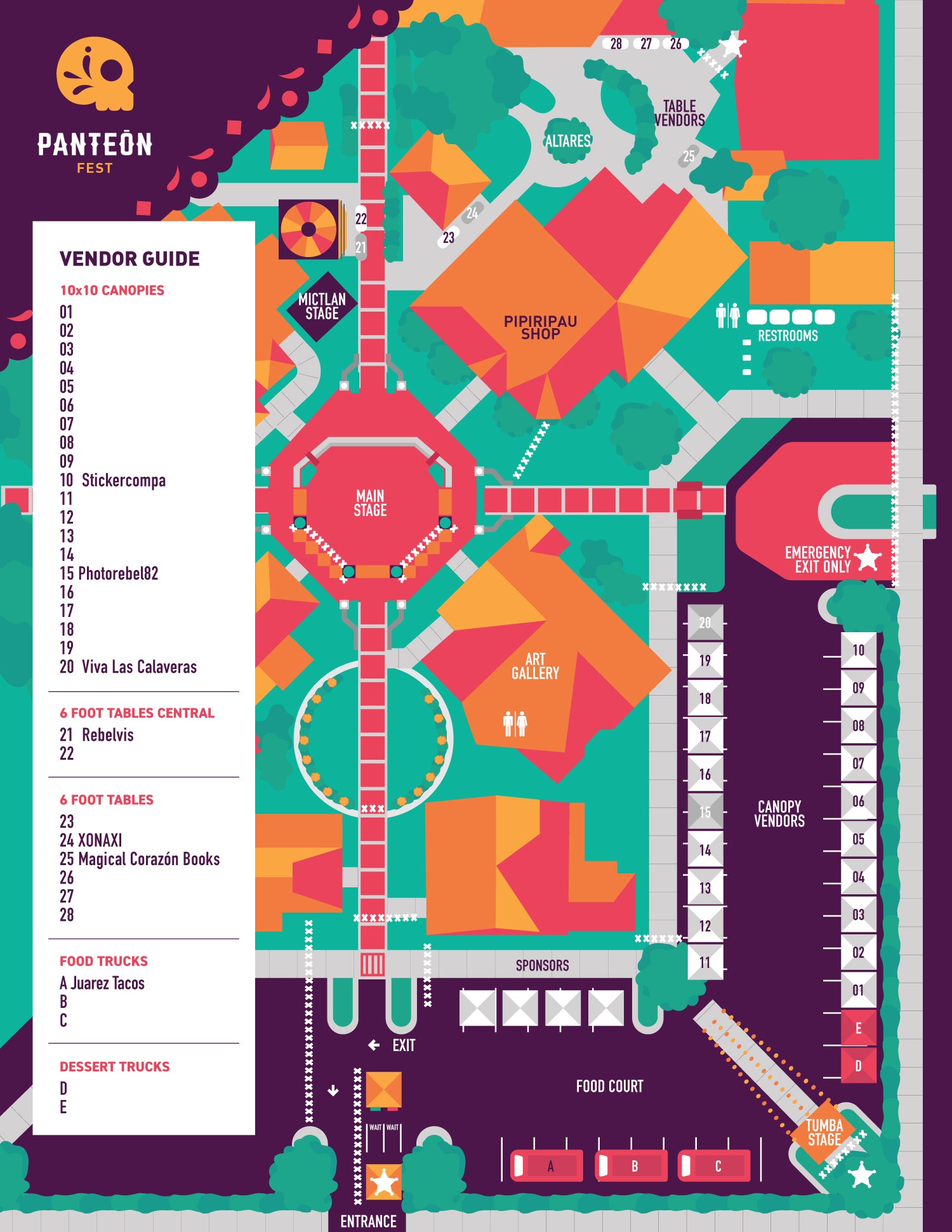 Vendor Space Selection